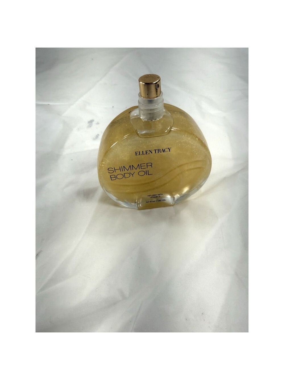 Ellen Tracy SHIMMER BODY OIL Infused with Vitamin E 4.7 oz
